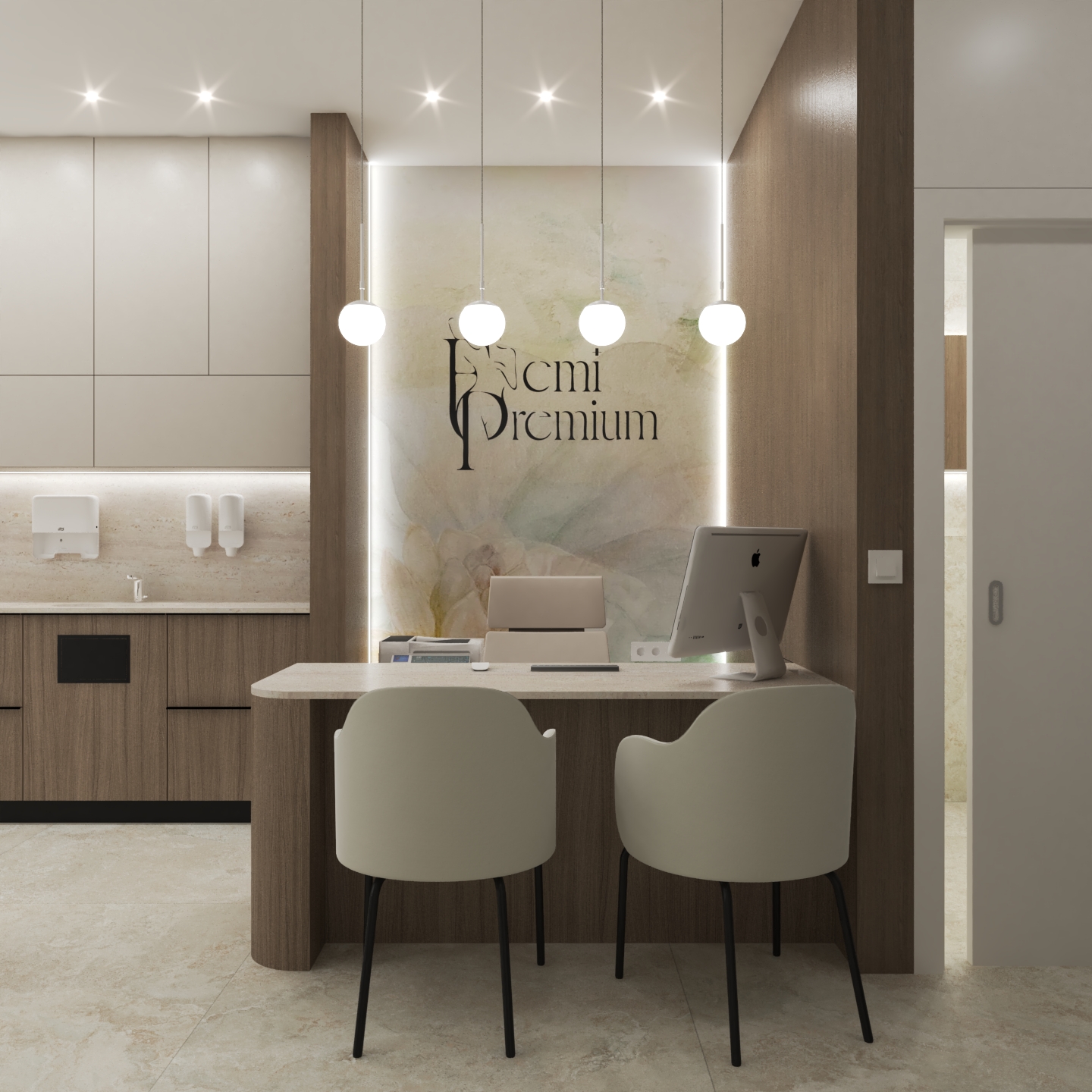 Gabinet Femi Premium – strefa konsultacyjna