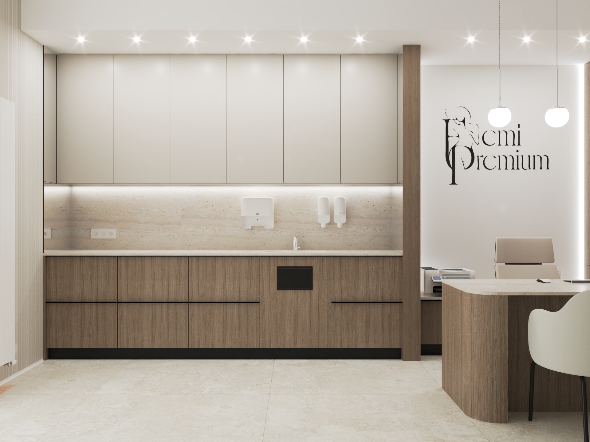 Gabinet Femi Premium – wnętrze