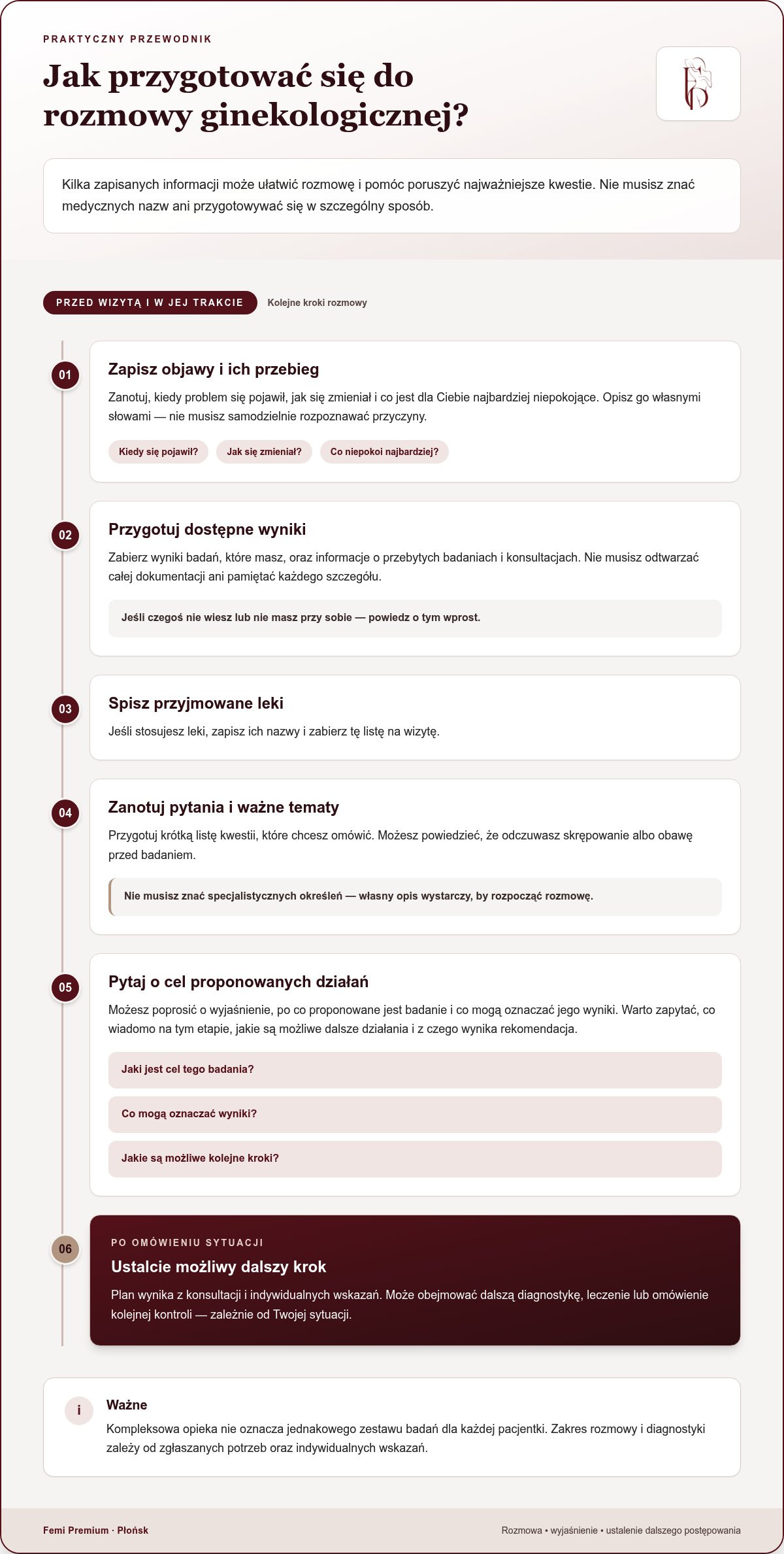 Kompleksowa opieka ginekologiczna - co obejmuje i jak z niej korzystać?
